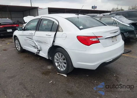 2012 Chrysler 200 Touring из США, поврежденный, VIN 1C3CCBBB4CN206030